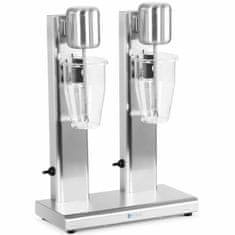 Royal Catering Shaker barski mešalnik za smoothie shake dvojni 2 x 1 l 15000 vrt./min