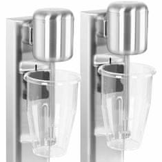 Royal Catering Shaker barski mešalnik za smoothie shake dvojni 2 x 1 l 15000 vrt./min