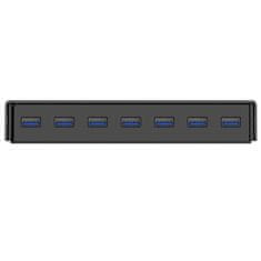 Orico Razdelilnik H7928-U3-V1 7x USB-A - črn