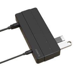 Orico Razdelilnik H7928-U3-V1 7x USB-A - črn
