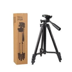 HURTEL Tripod TRIPOD 3120 za fotoaparat, telefon in kamero GoPro