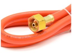 GEKO Plinska cev 1,5 m za propan-butan s priključki GW3/8", Š21,8 mm G20020