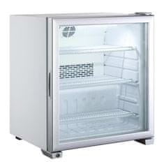 Arktic Zamrzovalnik s steklenimi vrati, 3 police, do -18 °C, LED, 90 l