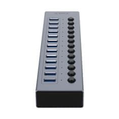 Orico BT2U3-13AB hub z 13 stikami USB-A - siv