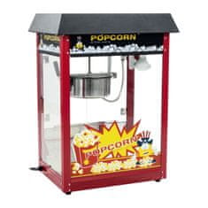 Royal Catering Bar popcorn stroj z črnim pokrovom