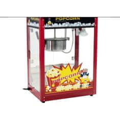 Royal Catering Bar popcorn stroj z črnim pokrovom