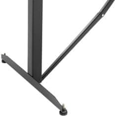 MSW Rolčni podajalnik z nastavljivo višino do 200 kg, 17 valjev 540 x 35 mm, 178 cm
