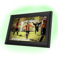 Denver Digitalni okvir 10,1'' 16 GB microSD WiFi USB-C Frameo PFF-1080B – črn
