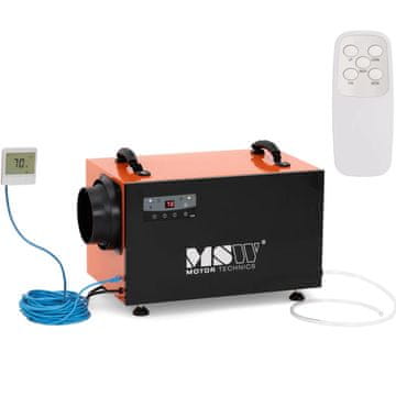 MSW Zrak sušilnik vlaga absorber gradbeni 280 m3/h do 55 m2 380 W