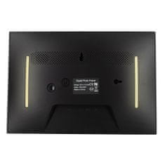 Denver Digitalni okvir 10,1'' 16 GB microSD WiFi USB-C Frameo PFF-1080B – črn