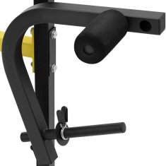 Gymrex Trening bench for barbells with adjustable prayer pad, adjustable up to 100 kg