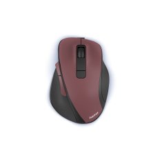 Hama Brezžična miška MW-500 V2 z akumulatorjem - bordo