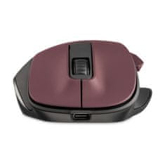 Hama Brezžična miška MW-500 V2 z akumulatorjem - bordo