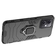 HURTEL Armored case cover for Xiaomi Redmi Note 12 5G / Poco X5 5G magnetic holder Ring Armor black