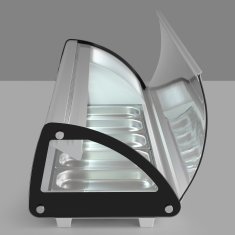Arktic Hladilna vitrina za sushi 5x GN 1/3 ARKTIC Hendi 233757