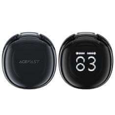 AceFast Brezžične slušalke T9 Bluetooth 5.3 v ušesih USB-C črne