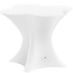 Royal Catering Bar miza klubska z osvetlitvijo RGBW LED 80 x 80 x 110 cm