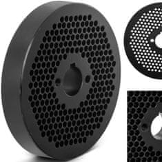 Wiesenfield Matrica za sitko za pelete peletirka WIE-PM-2500 sred. 150 mm x 25 mm odprtine 4 mm