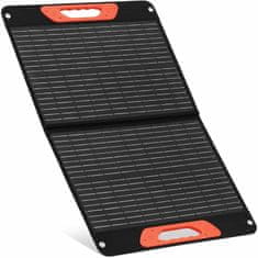 MSW Zložljiv sončni polnilnik za kampiranje 2 x USB 60 W