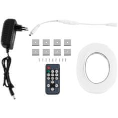 Hillvert Lampa za rast rastlin 120 LED diod 50 cm 20 W 4 kos srebrna