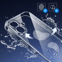 Ugreen Etui Classy Clear Protective Case za iPhone 16 Plus - prozoren