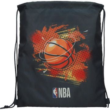 NBA Vrečka za copate z motivom košarkarske žoge za energičen šolski dan