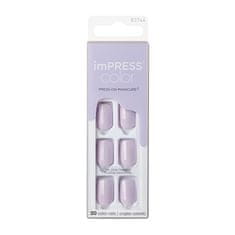 KISS Samolepilni nohti imPRESS Color Picture Purplect 30 kosov