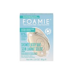 Foamie Solidna nega za prhanje Ultra Sensitive (ploščica za prhanje) 80 g