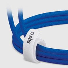 SBS Kabel USB-C - USB-C 60 W, 1,5 m, pleten, modri