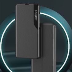 HURTEL Etui pokrowiec za Samsung S24 Ultra z zapiralko in stojalom Eco Leather View Case črni