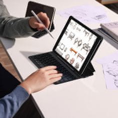 BASEUS Etui z klawiaturą na iPad 10,2'' 2019-2021 + kabel USB-C Brilliance Series, črna