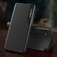 HURTEL Etui pokrowiec za Samsung S24 Ultra z zapiralko in stojalom Eco Leather View Case črni