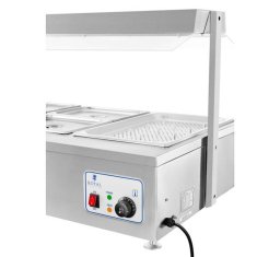 Royal Catering Bemar vodni grelnik prostostoječ z pipo 6 x GN 150 mm 55 l Royal Catering