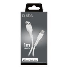 SBS Kabel USB-A - iPhone Lightning - bel