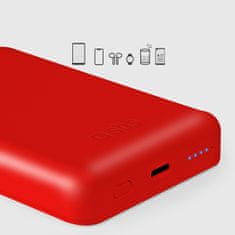 SBS Powerbank 5000 mAh MagSafe - rdeča