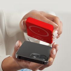 SBS Powerbank 5000 mAh MagSafe - rdeča