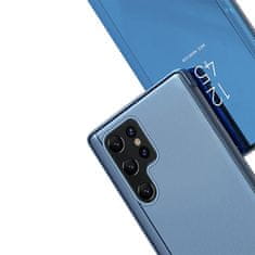 HURTEL Etui pokrowiec do Samsung S24+ z klapką Clear View Case niebieski