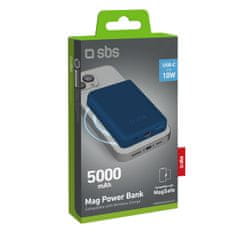 SBS Powerbank 5000 mAh MagSafe - modra
