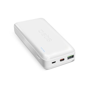SBS Powerbank 20000 mAh PD MicroUSB USB-C USB-A 20W - bela