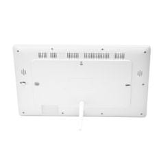 Denver Digitalni okvir 15,6'' 16 GB microSD WiFi zvočnik MPEG4 Frameo PFF-1515W - bel