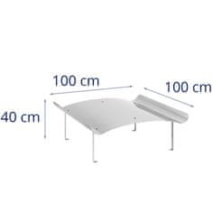 MSW Kaminova kapica tipa Napoleon STAL 100 x 100 x 40 cm