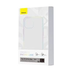 BASEUS Etui za iPhone 14 Pro Max tanek ovitek + kaljeno steklo za zaslon KOMPLET