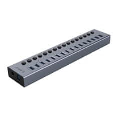 Orico BT2U3-16AB hub z 16 stikami USB-A - siv