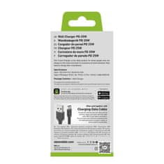 SBS Mrežni polnilnik Power Delivery USB-C 25 W – črn