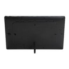 Denver Digitalni okvir 15,6'' 16 GB microSD WiFi zvočnik MPEG4 Frameo PFF-1515B – črn