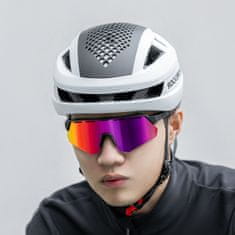 ROCKBROS Polarizirana kolesarska očala z UV filtrom in korekcijskim vložkom - vijolična