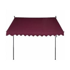 Aga Teleskopska tenda 300x120 cm Vinsko rdeča