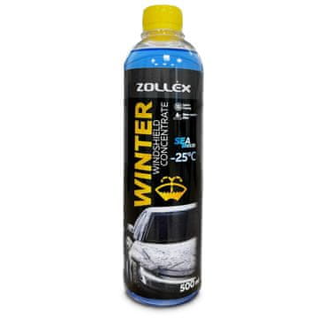 Zollex Zimska tekočina za čiščenje vetrobran. stekla KONCENTRAT -25° 500ml (SEA BREZ)