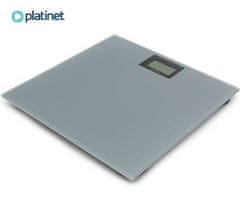 Platinet Omega OBSW osebna tehtnica, LCD, do 180 kg, siva