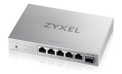 Zyxel XMG-105 5 priključkov 2,5G + 1 SFP+ MultiGig brez upravljanja Namizno stikalo